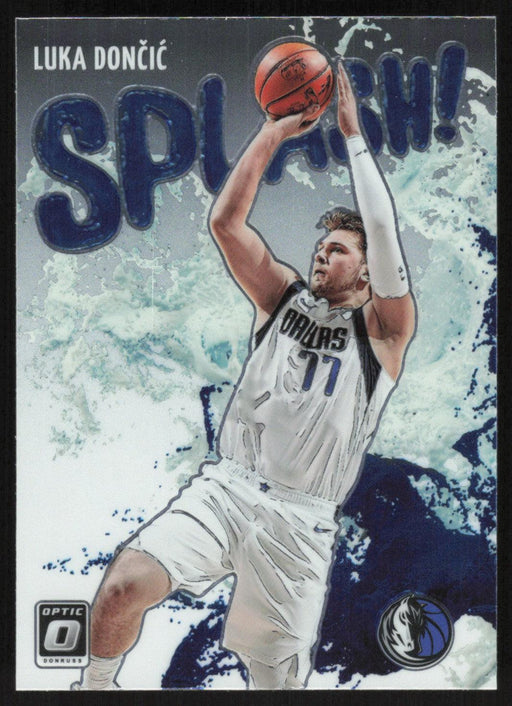 Luka Doncic 2021 Panini Donruss Optic # 4 Splash Dallas Mavericks - Collectible Craze America