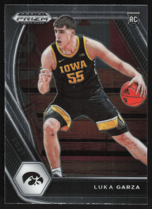 Luka Garza 2021 Panini Prizm Draft Picks # 51 RC Iowa Hawkeyes - Collectible Craze America