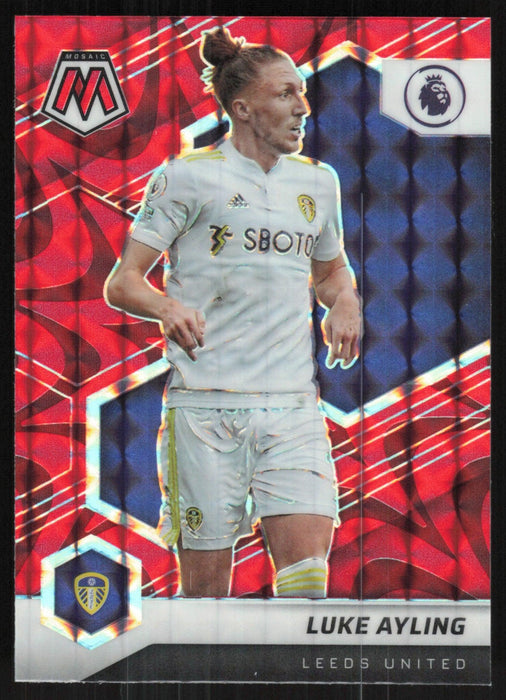 Luke Ayling 2021 Panini Mosaic Premier League # 196 Red Prizm Leeds United - Collectible Craze America