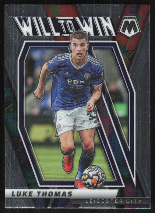 Luke Thomas 2021 Panini Mosaic Premier League # 29 Will to Win Leicester City - Collectible Craze America