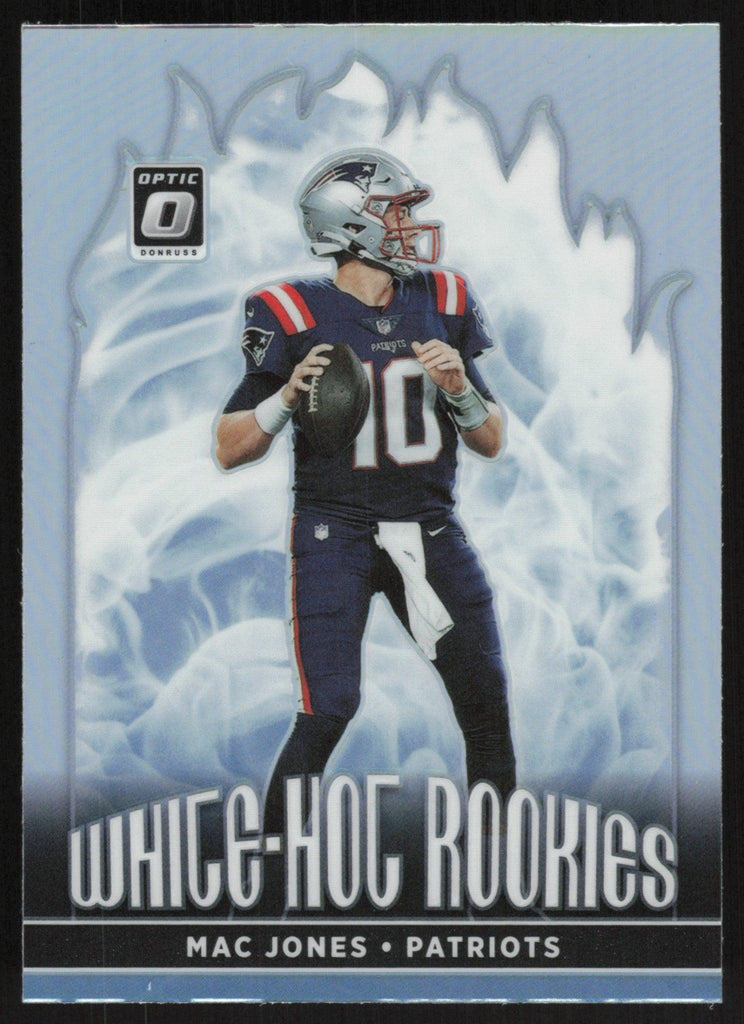 Mac Jones RC White Hot Rookies Patriots 2021 Donruss Football Gem