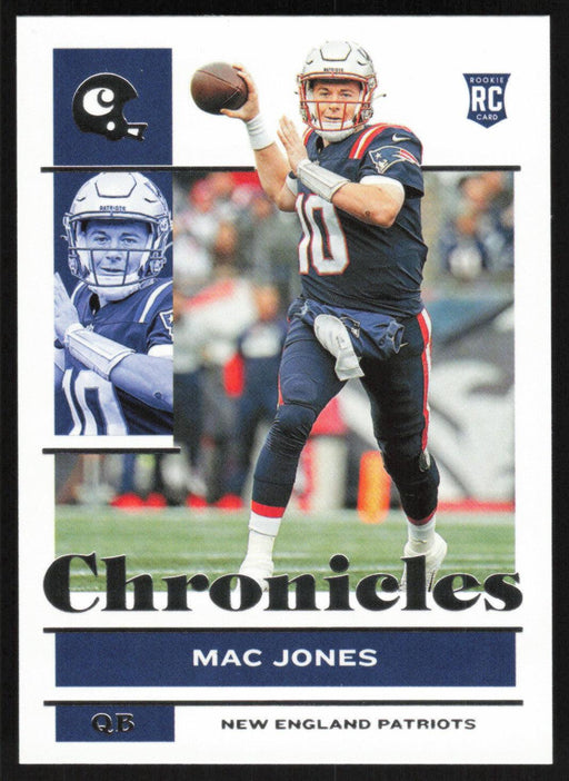 Mac Jones 2021 Panini Chronicles # 80 RC New England Patriots Base - Collectible Craze America