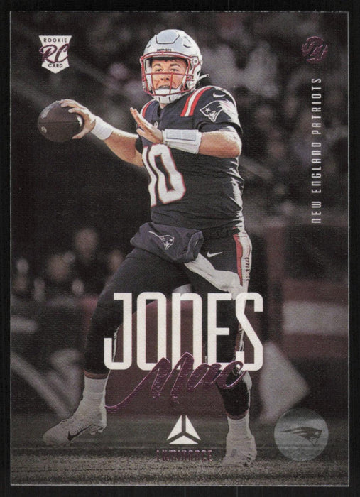 Mac Jones 2021 Panini Chronicles Luminance # 205 RC Pink New England Patriots - Collectible Craze America