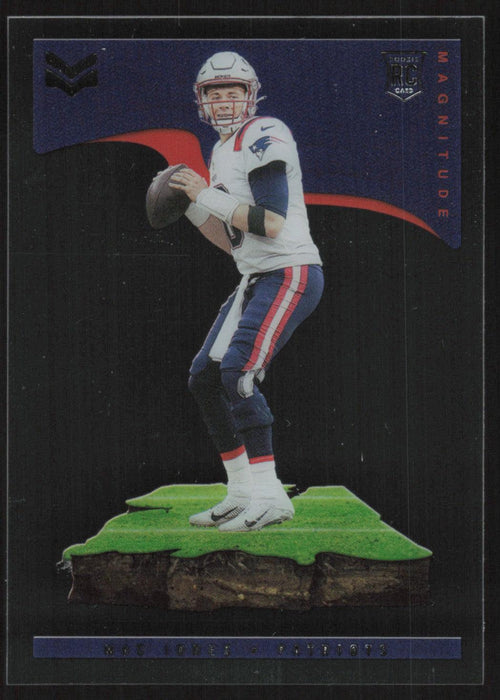 Mac Jones 2021 Panini Chronicles Stars & Stripes Magnitude # MAG-9 RC New England Patriots - Collectible Craze America