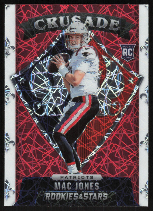 Mac Jones 2021 Panini Rookies & Stars # CR-24 RC Crusade Longevity New England Patriots - Collectible Craze America