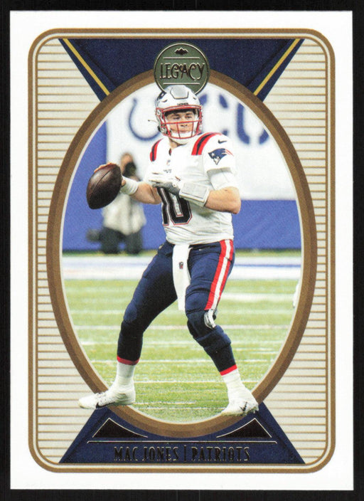 Mac Jones 2022 Panini Legacy Football Base # 66 New England Patriots - Collectible Craze America