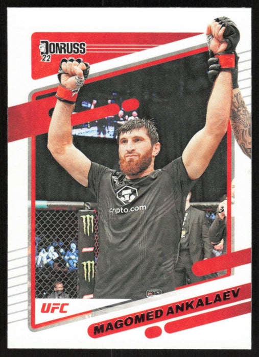 Magomed Ankalaev 2022 Panini Donruss UFC Base # 44 Light Heavyweight - Collectible Craze America
