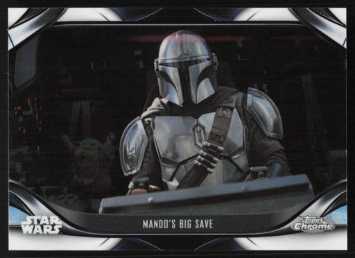 Mando's big Save 2022 Topps Chrome Star Wars Mandalorian # S2-24 - Collectible Craze America