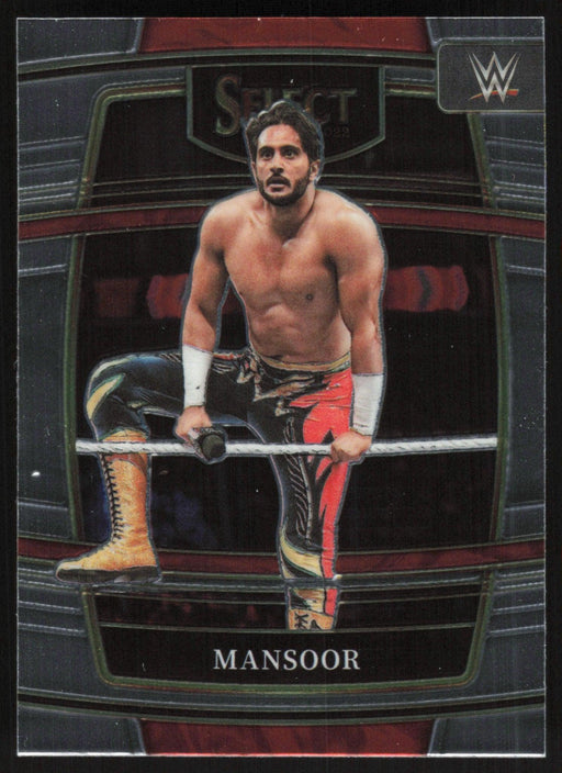 Mansoor 2022 Panini Select WWE # 4 SmackDown Concourse Base - Collectible Craze America