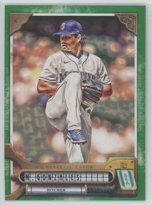 Marco Gonzales 2022 Topps Gypsy Queen # 186 Green Border Seattle Mariners - Collectible Craze America