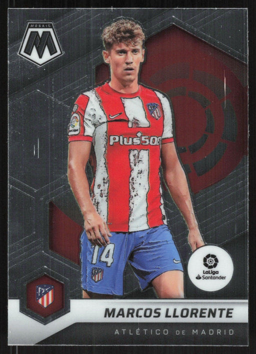 Marcos Llorente 2021 Panini Mosaic La Liga # 17 Atletico de Madrid Base - Collectible Craze America