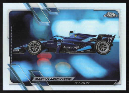 Marcus Armstrong 2021 Topps Chrome Formula 1 # 131 Refractor - Collectible Craze America