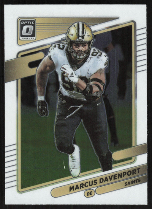 Marcus Davenport 2021 Donruss Optic # 167 New Orleans Saints - Collectible Craze America