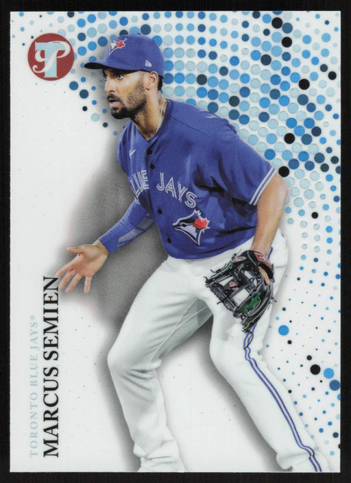 Marcus Semien 2022 Topps Pristine # 129 Refractor Toronto Blue Jays - Collectible Craze America