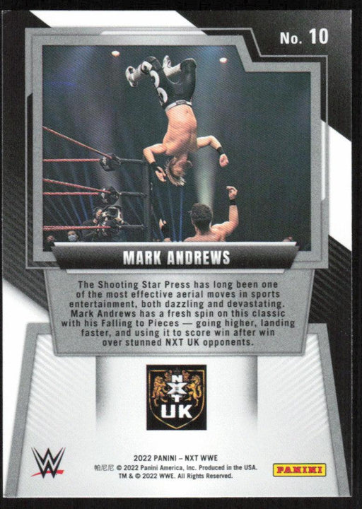 Mark Andrews 2022 Panini NXT WWE # 10 Base NXT UK - Collectible Craze America