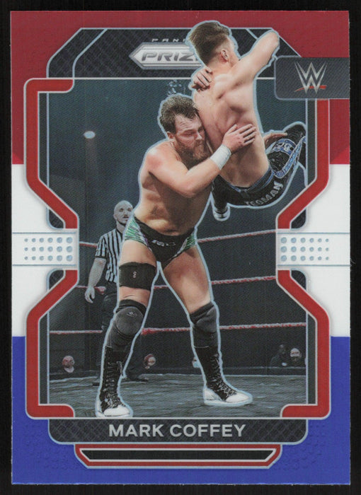 Mark Coffey 2022 Panini Prizm WWE # 107 Red White Blue Prizm NXT UK - Collectible Craze America