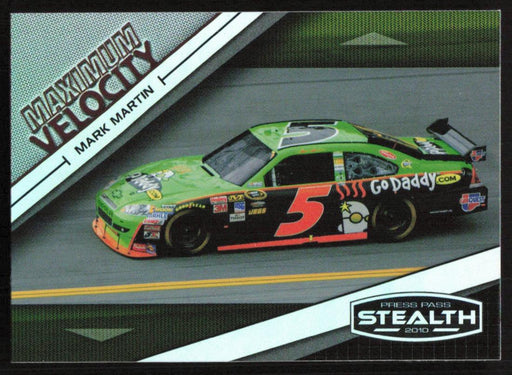 Mark Martin 2010 Press Pass Stealth # 56 Maximum Velocity - Collectible Craze America