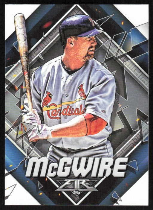 Mark McGwire 2022 Topps Fire Baseball # 193 St. Louis Cardinals Base - Collectible Craze America