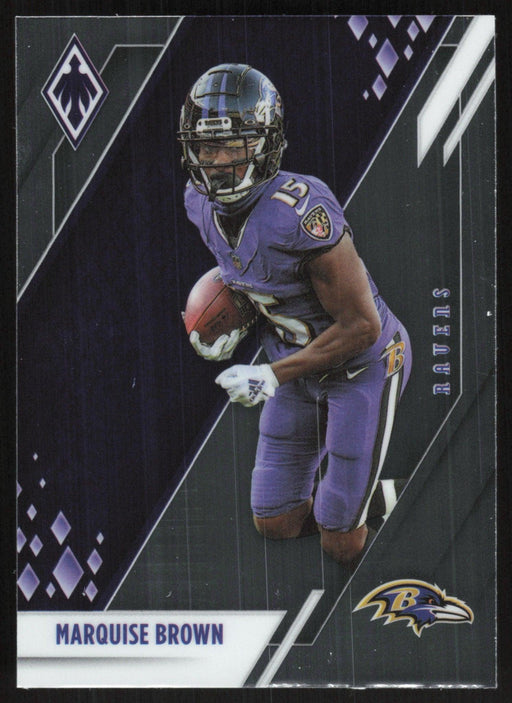 Marquise Brown 2021 Panini Phoenix # 9 Baltimore Ravens Base - Collectible Craze America