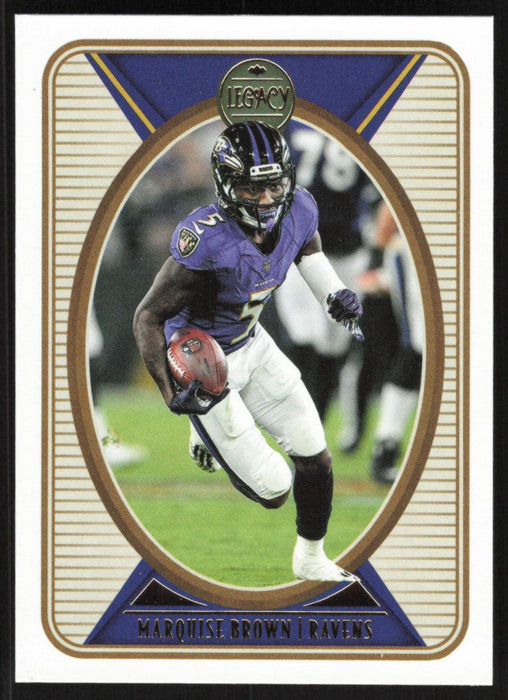 Marquise Brown 2022 Panini Legacy Football Base # 7 Baltimore Ravens - Collectible Craze America