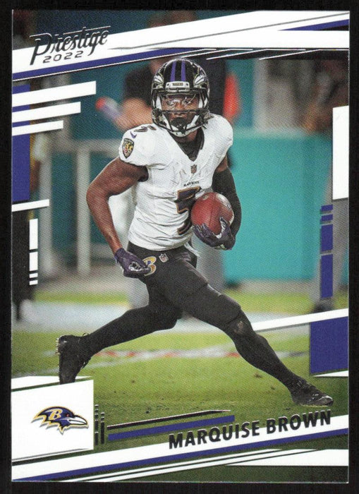 Marquise Brown 2022 Panini Prestige # 23 Baltimore Ravens - Collectible Craze America