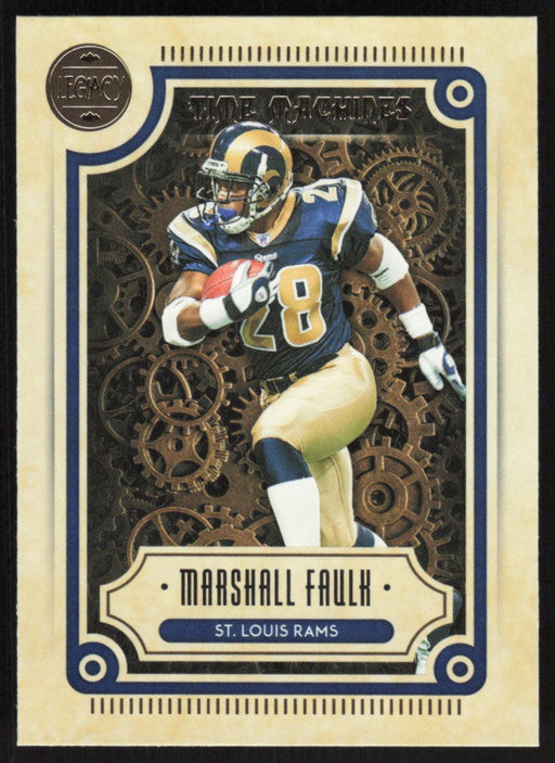 Marshall Faulk 2022 Panini Legacy Time Machines # TM-29 St. Louis Rams - Collectible Craze America