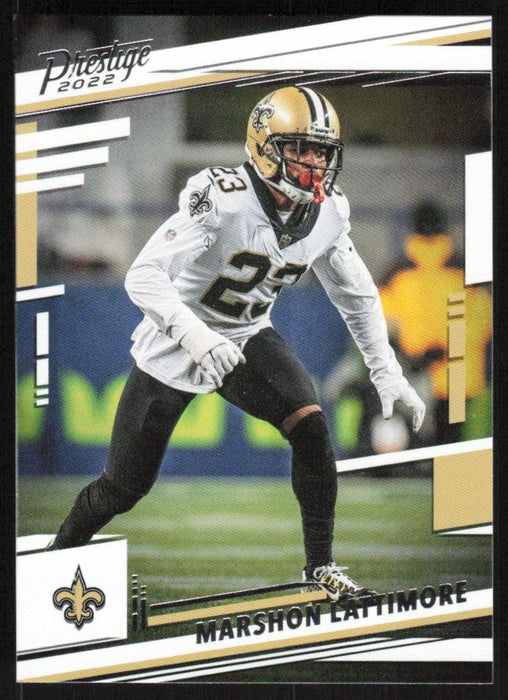 Marshon Lattimore 2022 Panini Prestige # 214 New Orleans Saints - Collectible Craze America