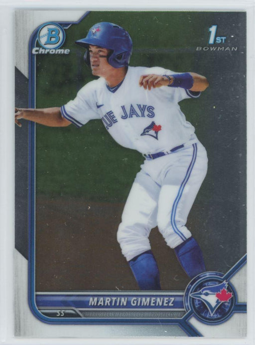 Martin Gimenez 2022 Bowman Chrome Prospects # BCP-97 1st Bowman Toronto Blue Jays - Collectible Craze America