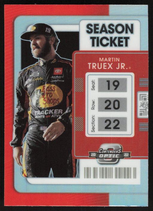 Martin Truex Jr. 2022 Panini Chronicles Racing Contenders Optic # 7 Silver Prizm - Collectible Craze America