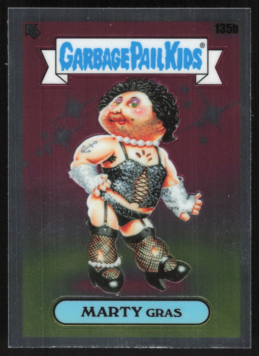 MARTY Gras 2021 Topps Chrome Garbage Pail Kids Original Series 4 # 135B - Collectible Craze America