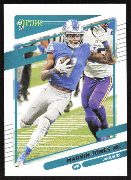 Marvin Jones Jr. 2021 Donruss Football # 174 Jacksonville Jaguars Base - Collectible Craze America