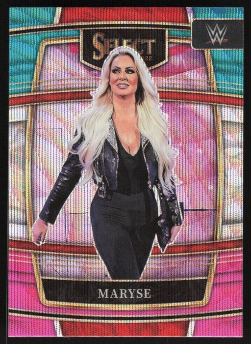 Maryse 2022 Panini Select WWE # 14 Concourse Tri-Color Prizm Raw - Collectible Craze America