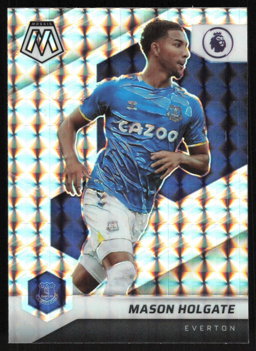 Mason Holgate 2021 Panini Mosaic Premier League # 168 Mosaic Prizm Everton - Collectible Craze America