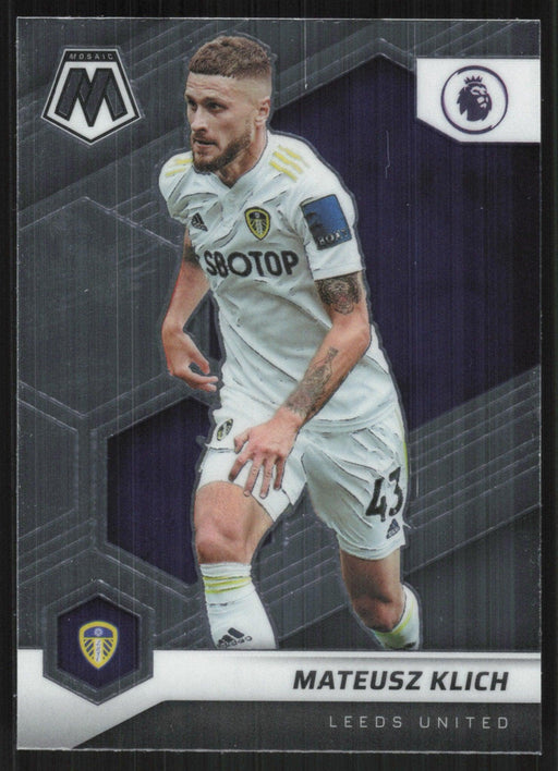 Mateusz Klich 2021 Panini Mosaic Premier League # 197 Leeds United Base - Collectible Craze America