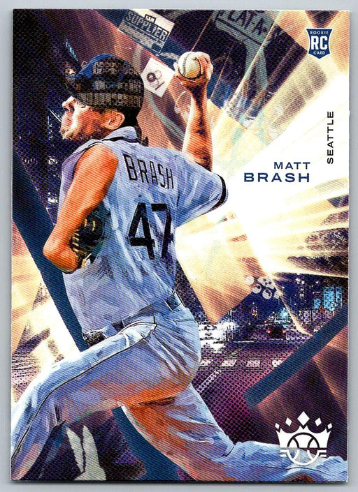 Matt Brash 2022 Panini Diamond Kings # 87 RC Seattle Mariners - Collectible Craze America