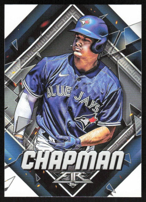 Matt Chapman 2022 Topps Fire Baseball # 178 Toronto Blue Jays Base - Collectible Craze America