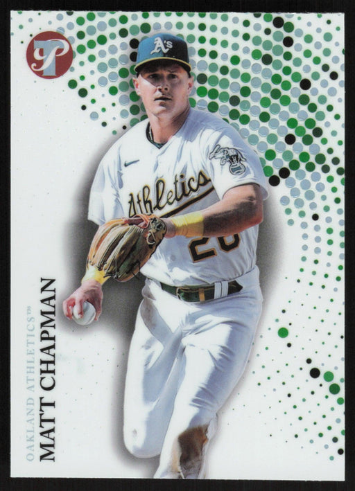 Matt Chapman 2022 Topps Pristine # 146 Refractor Oakland Athletics - Collectible Craze America