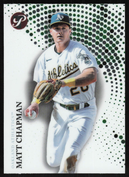 Matt Chapman 2022 Topps Pristine Baseball # 146 Oakland Athletics - Collectible Craze America