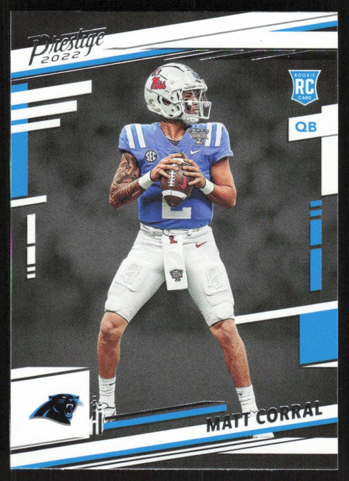 Matt Corral 2022 Panini Prestige # 302 RC Carolina Panthers - Collectible Craze America