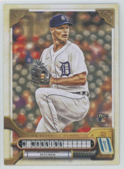 Matt Manning 2022 Topps Gypsy Queen # 281 RC Detroit Tigers - Collectible Craze America