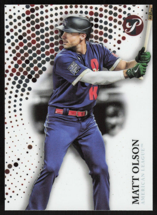 Matt Olson 2022 Topps Pristine Baseball # 294 Oakland Athletics - Collectible Craze America