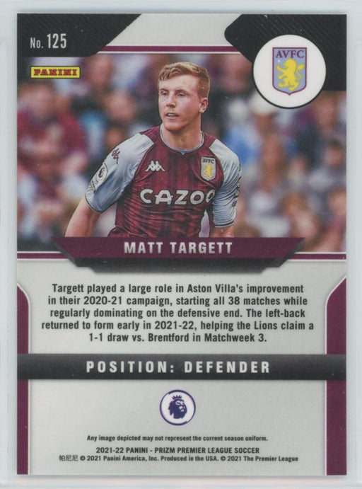 Matt Targett 2021 Panini Prizm Premier League Soccer # 125 - Collectible Craze America