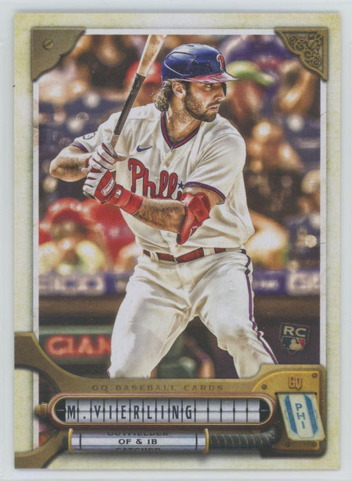 Matt Vierling 2022 Topps Gypsy Queen # 282 RC Philadelphia Phillies - Collectible Craze America