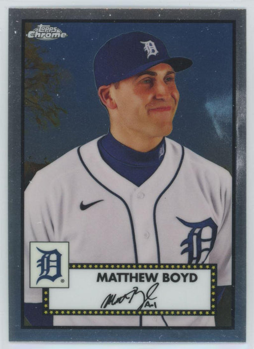 Matthew Boyd 2021 Topps Chrome Platinum Anniversary # 443 Detroit Tigers - Collectible Craze America