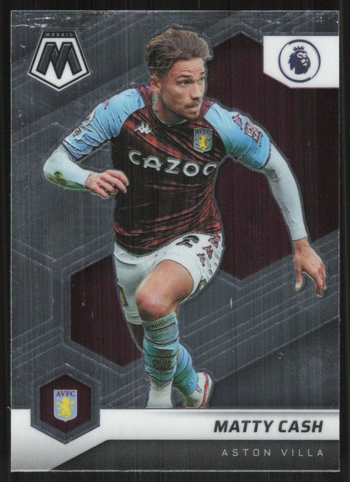 Matty Cash 2021 Panini Mosaic Premier League # 128 Aston Villa Base - Collectible Craze America