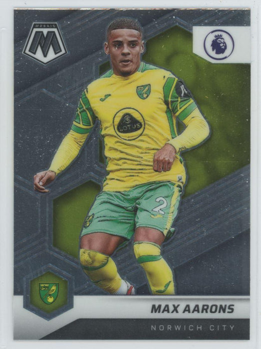 Max Aarons 2021 Panini Mosaic Premier League # 97 Norwich City - Collectible Craze America