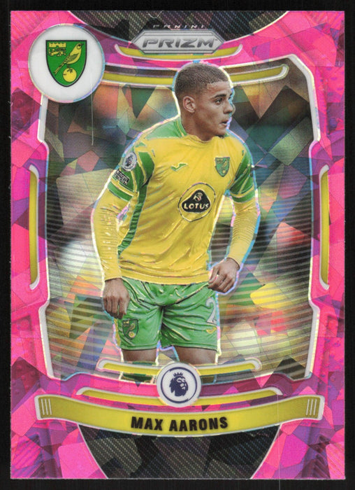 Max Aarons 2021 Panini Prizm Premier League # 167 Pink Ice Norwich City - Collectible Craze America