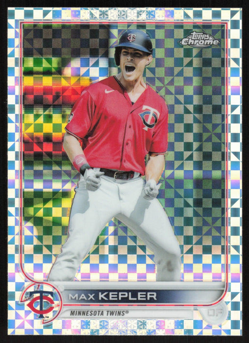 Max Kepler 2022 Topps Chrome # 58 X-Fractor Minnesota Twins - Collectible Craze America