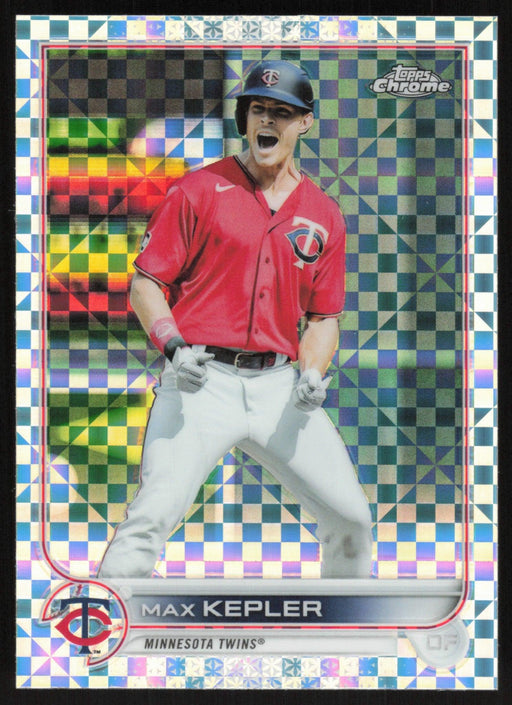 Max Kepler 2022 Topps Chrome # 58 X-Fractor Minnesota Twins - Collectible Craze America