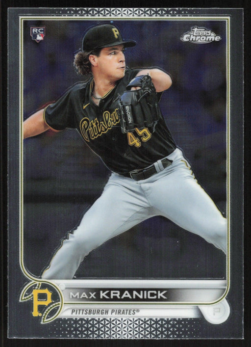 Max Kranick 2022 Topps Chrome Baseball # 144 RC Pittsburgh Pirates Base - Collectible Craze America